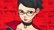 Sarada Uchiha as seen in the manga (Image via Shueisha)